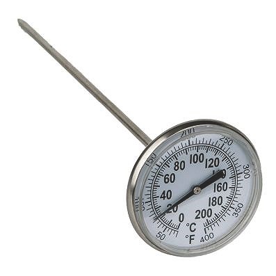 Thermometer, 0-200°C/0-400°F, L =210mm 150.1963 von KS TOOLS