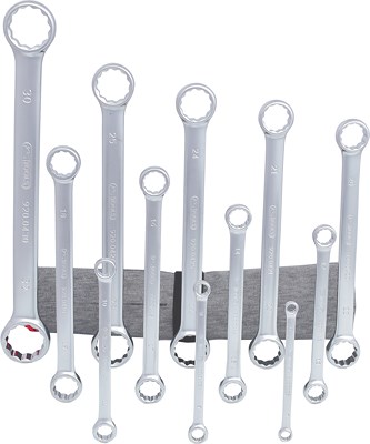 Ks Tools ULTIMATEplus Doppel-Ringschlüssel-Satz, gerade, 12-tlg [Hersteller-Nr. 920.0450] von KS TOOLS