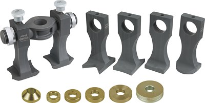 Ks Tools Werkzeug zur geschraubten- und Kompakt-Radlagerdemontage, 17-tlg [Hersteller-Nr. 440.0645] von KS TOOLS