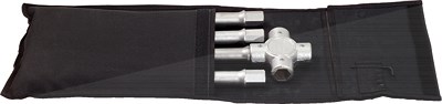 Ks Tools Zerlegbarer Radkreuzschlüssel, 24x27x30x32mm [Hersteller-Nr. 518.1161] von KS TOOLS