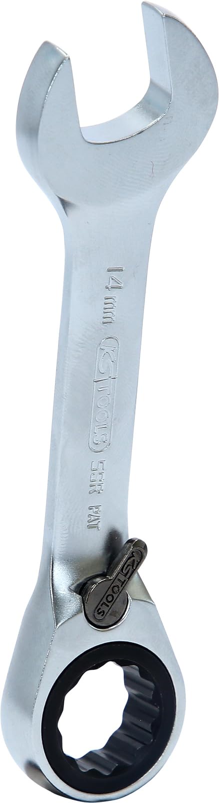 GEARplus Ratschenringmaulschlüssel, kurz, 14mm, auf Hänger von KS Tools