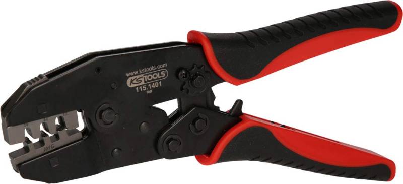 KS Tools Crimpzange für Deutsch DT und Deutsch Dtp, Durchmesser 1, 5/2, 5/4, 0 mm² von KS Tools