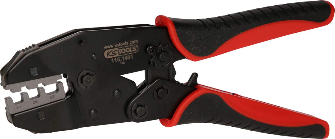 KS Tools Crimpzange für Isolierte Kabelschuhe und Endverbinder mit Schrumpfschlauch KS Tools Crimpzange für Isolierte Kabelschuhe und Endverbinder mit Schrumpfschlauch von KS Tools