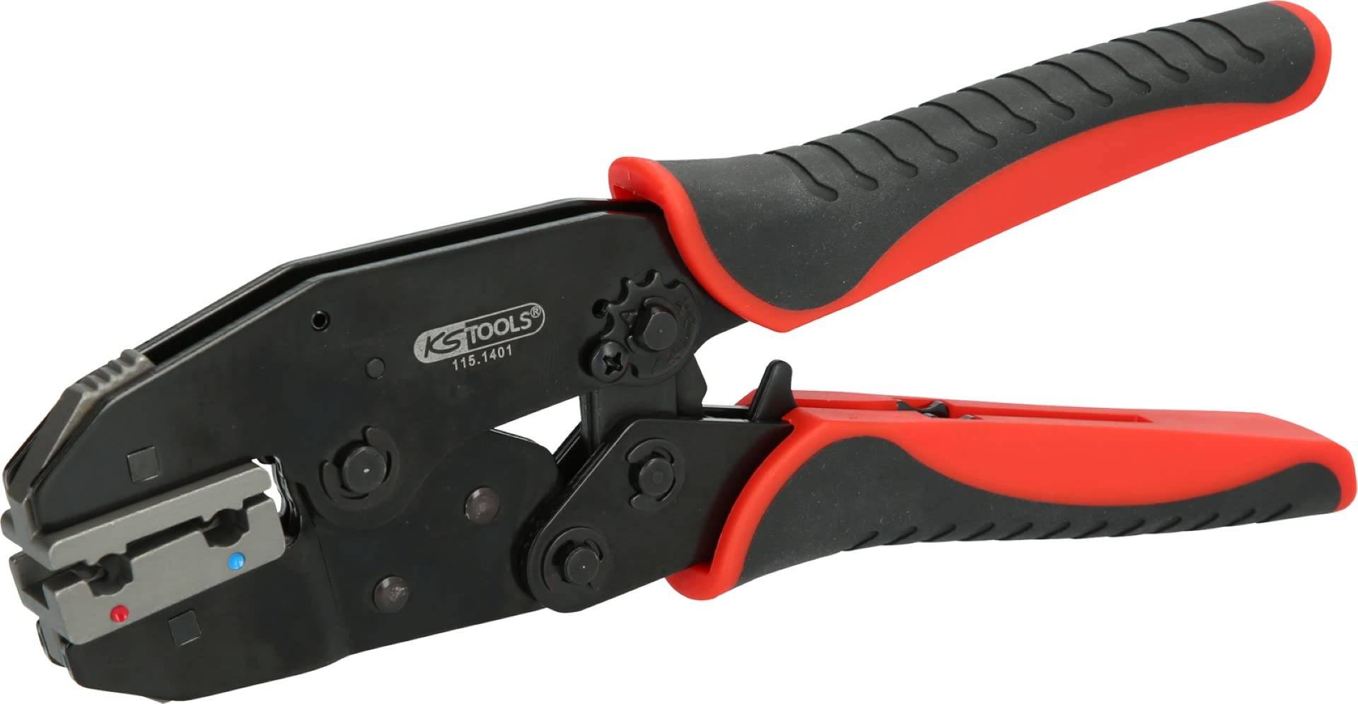 KS Tools Crimpzange für Isolierte Winkel-Flachsteckhülsen KS Tools Crimpzange für Isolierte Winkel-Flachsteckhülsen von KS Tools