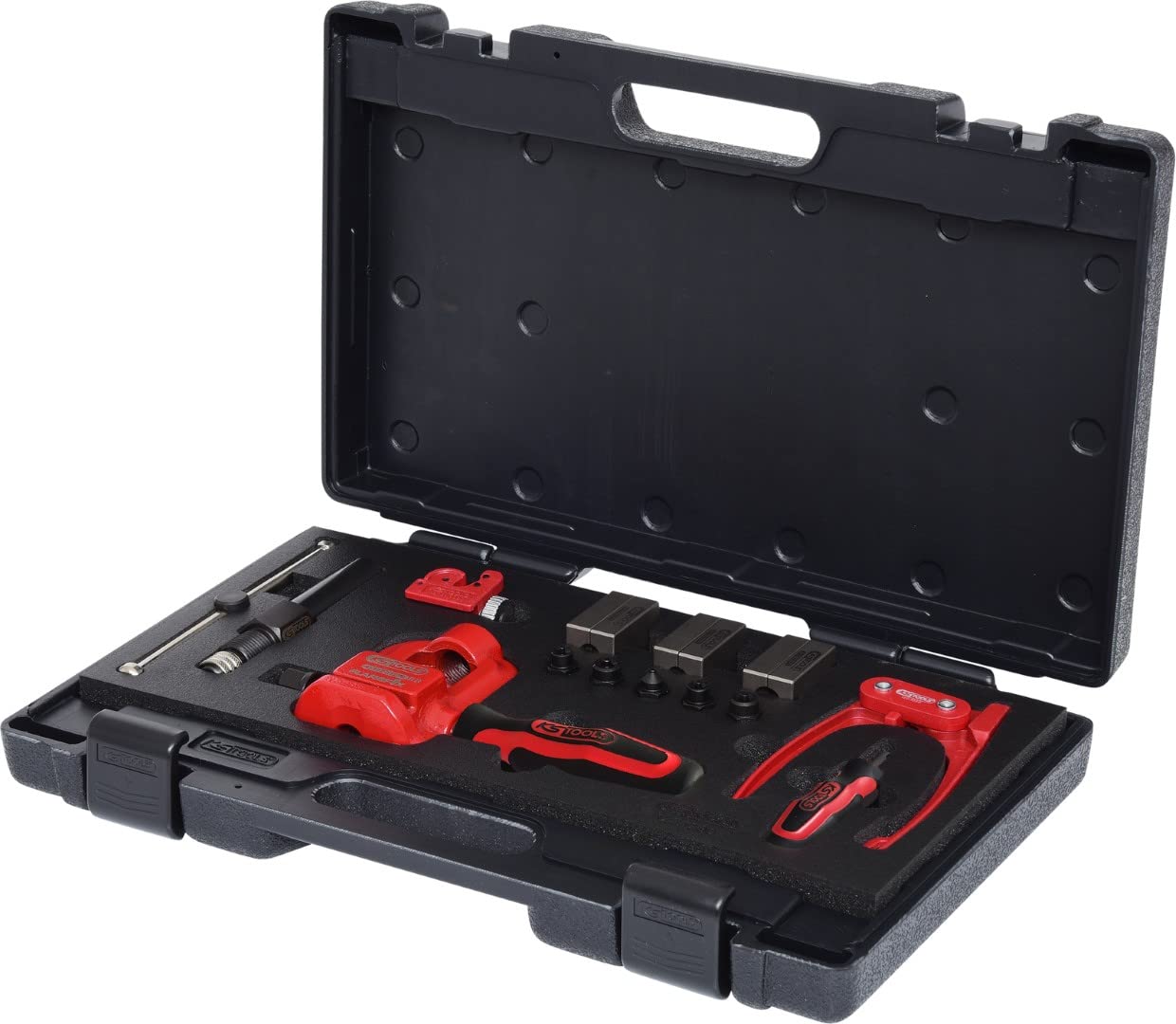 KS Tools 4042146373248 122.1290 Flarefix 1 Universal Bremsleitungs Bördelgerät Satz mit Hydraulik Spindel KS Tools 4042146373248 122.1290 Flarefix 1 Universal Bremsleitungs Bördelgerät Satz mit Hydraulik Spindel von KS Tools