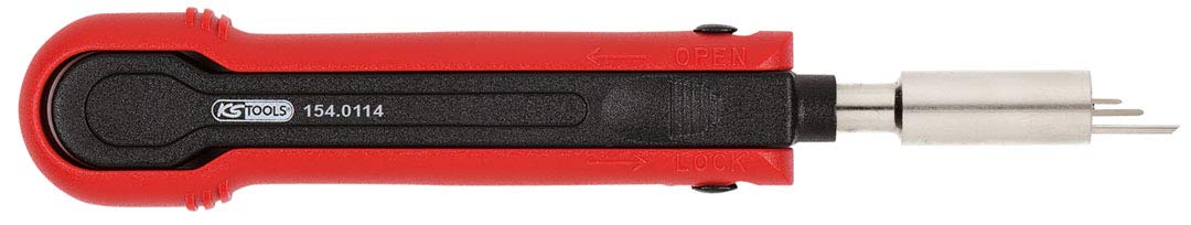 KS Tools 154.0114 Kabel-Entriegelungswerkzeug für Flachsteckhülsen 1,2 mm, 2B von KS Tools