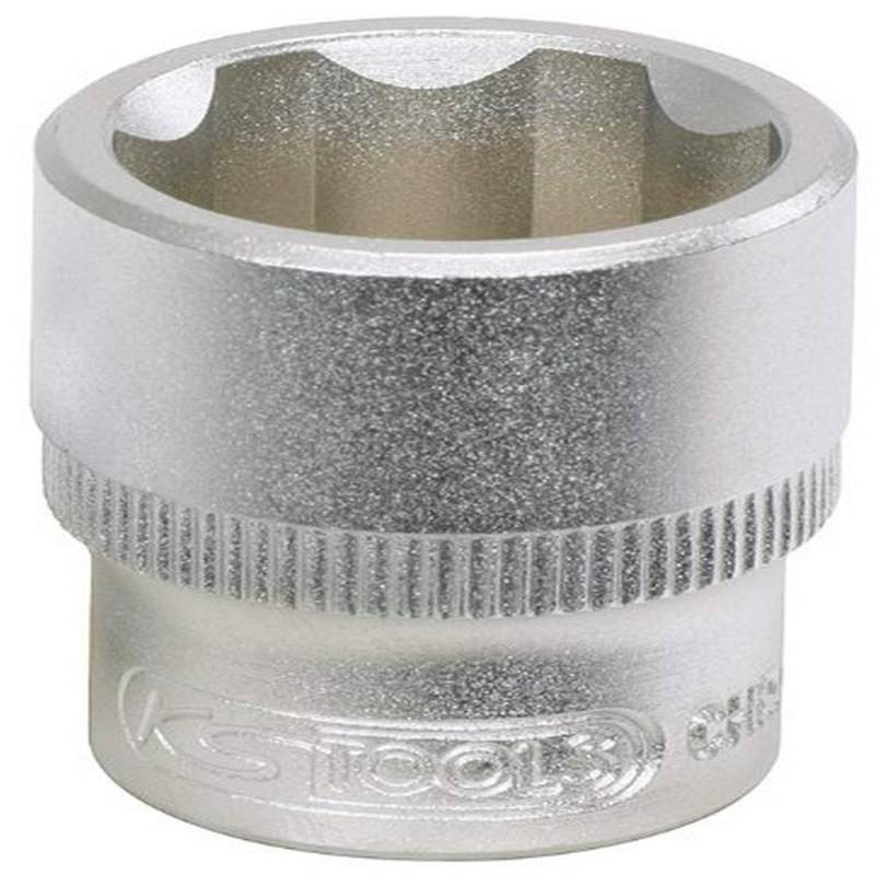 KS Tools 3/8" Socket, 6mm 3/8-Zoll-Stecknuss, 6 mm, Edelstahl, farblos, One Size von KS Tools