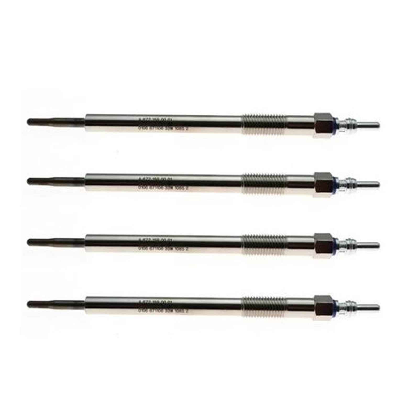 KSDFASS [Replacement] 6721590001 for Glühkerzen 4 Stück for SsangYong for REXTON for Turismo for KORANDO for Sports/für KORANDO C D22F 2015 2016 2017+ A6721590001 von KSDFASS