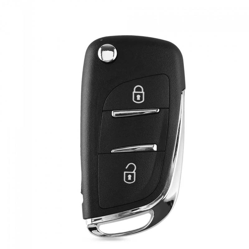 2 Tasten Modified Folding Autoschlüssel Fernbedienung Shell Case Cover Gehäuse HU83 Blade CE0523 für Citroen Coupe C2 C4 Picasso C5 C6 C8 Xsara für Peugeot 306 407 807 von KSHSAA