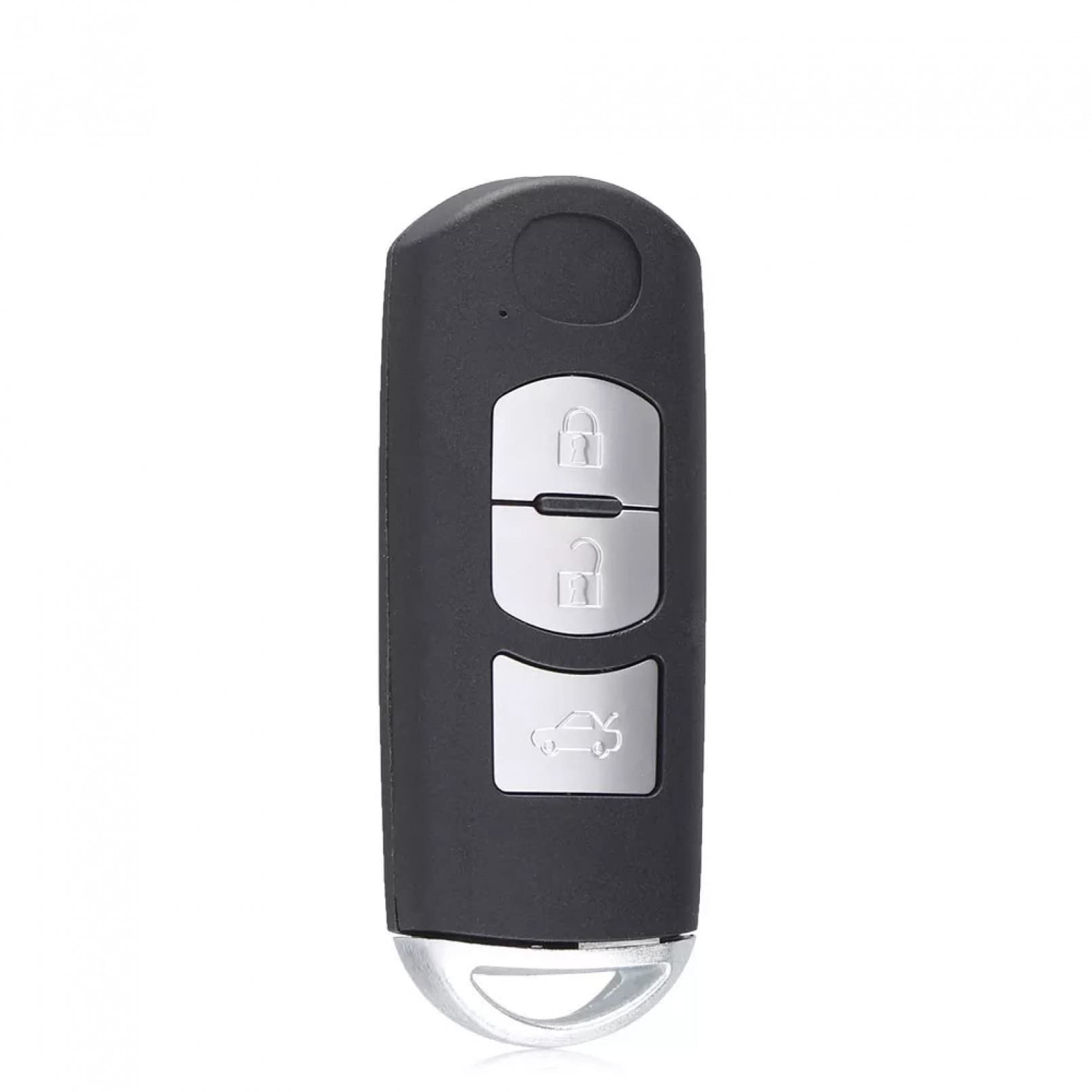 3 Tasten Autoschlüssel Gehäuse der Fernbedienung Ersatzzubehör Shell Case Cover Fob für Mazda 3 5 6 CX-5 CX-7 CX-9 RX8 Miata MX5 von KSHSAA
