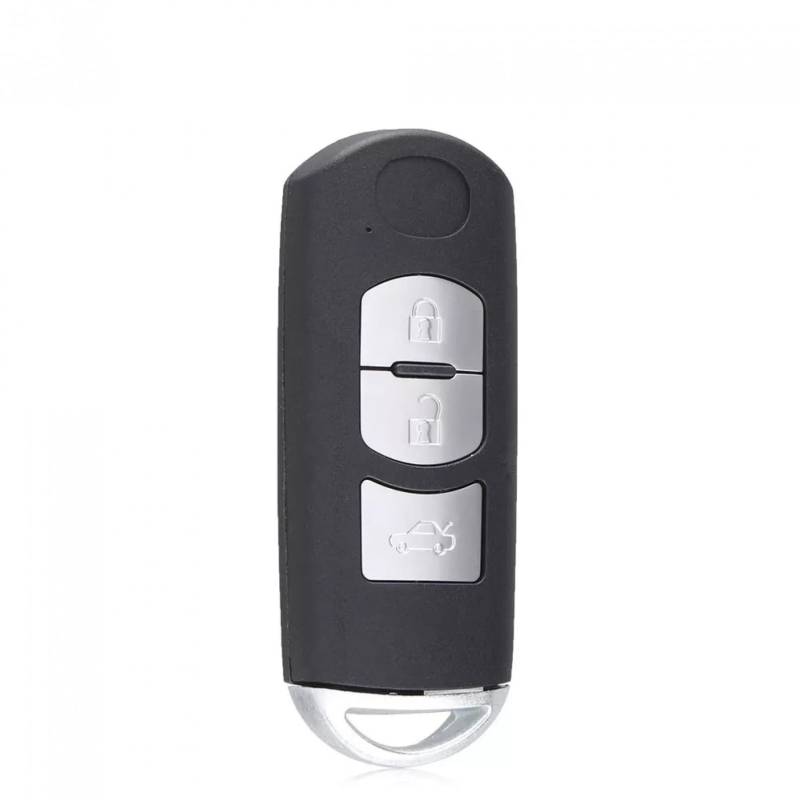 3 Tasten Autoschlüssel Gehäuse der Fernbedienung Ersatzzubehör Shell Case Cover Fob für Mazda 3 5 6 CX-5 CX-7 CX-9 RX8 Miata MX5 von KSHSAA