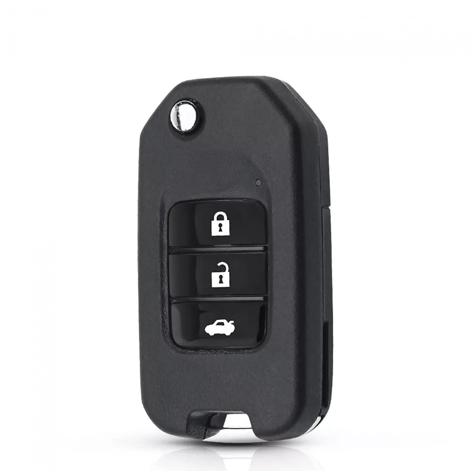 3 Tasten Fernbedienung Autoschlüssel Fall Flip Folding Modified Remote Key Shell Fob Fit für Honda Fit Marina Wisdom XRV City von KSHSAA