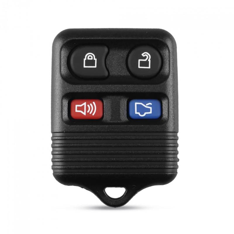 4-Tasten-Fernbedienung, faltbar, Autoschlüssel, Hülle, Gehäuse, passend für Ford Transit Edge F-250 Super Duty F-350 E-150 Escape von KSHSAA