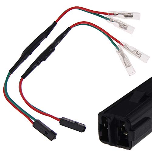 Adapterkabel Blinker für Honda oder Kawasaki mit Widerstand 27 Ohm / 3 Watt von KSOH Products