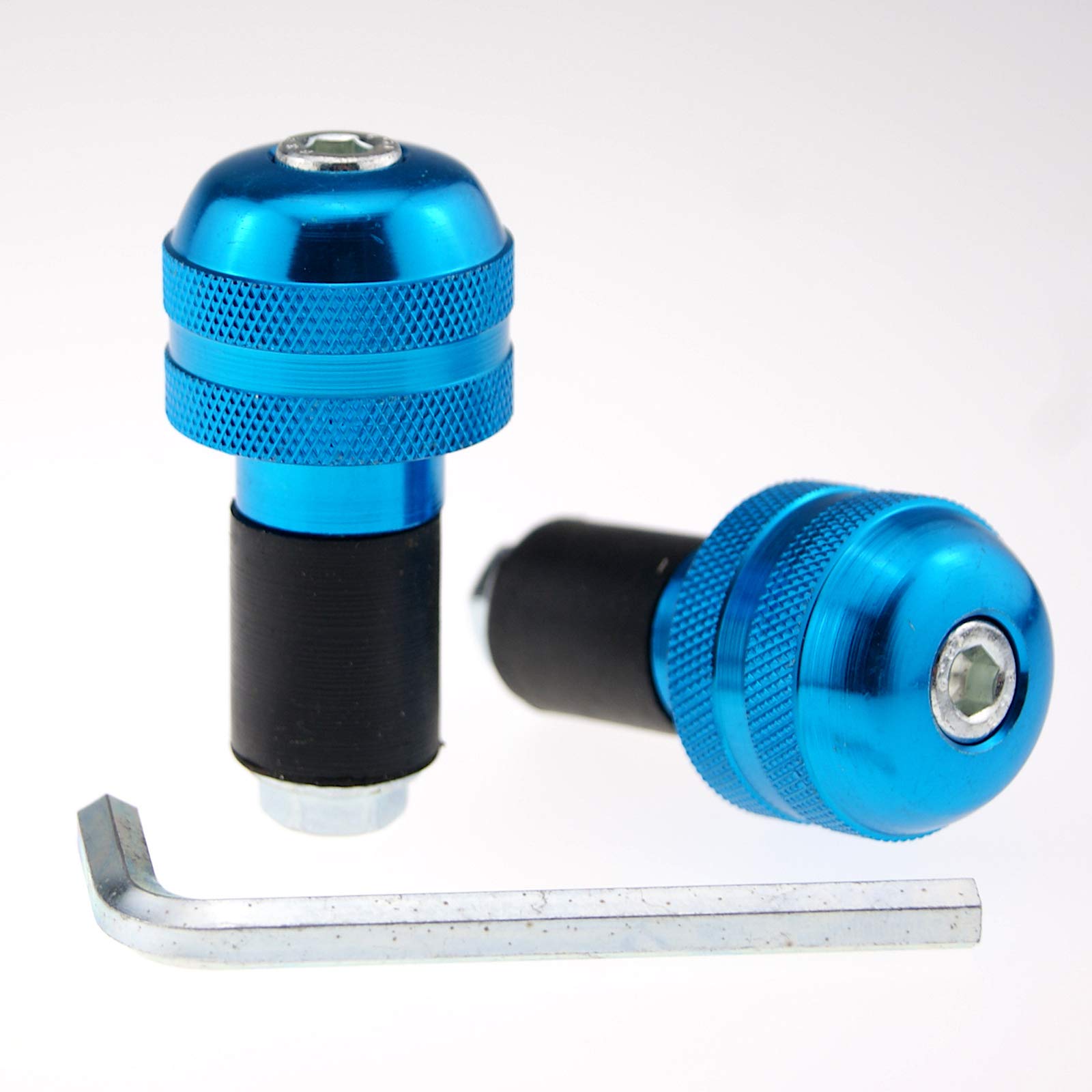 Lenkergewichte Vibrationsdämpfer Lenkerenden Motorrad Paar 7/8" Ø22 mm Blau Lenkergewichte Vibrationsdämpfer Lenkerenden Motorrad Paar 7/8" Ø22 mm Blau von KSOH Products