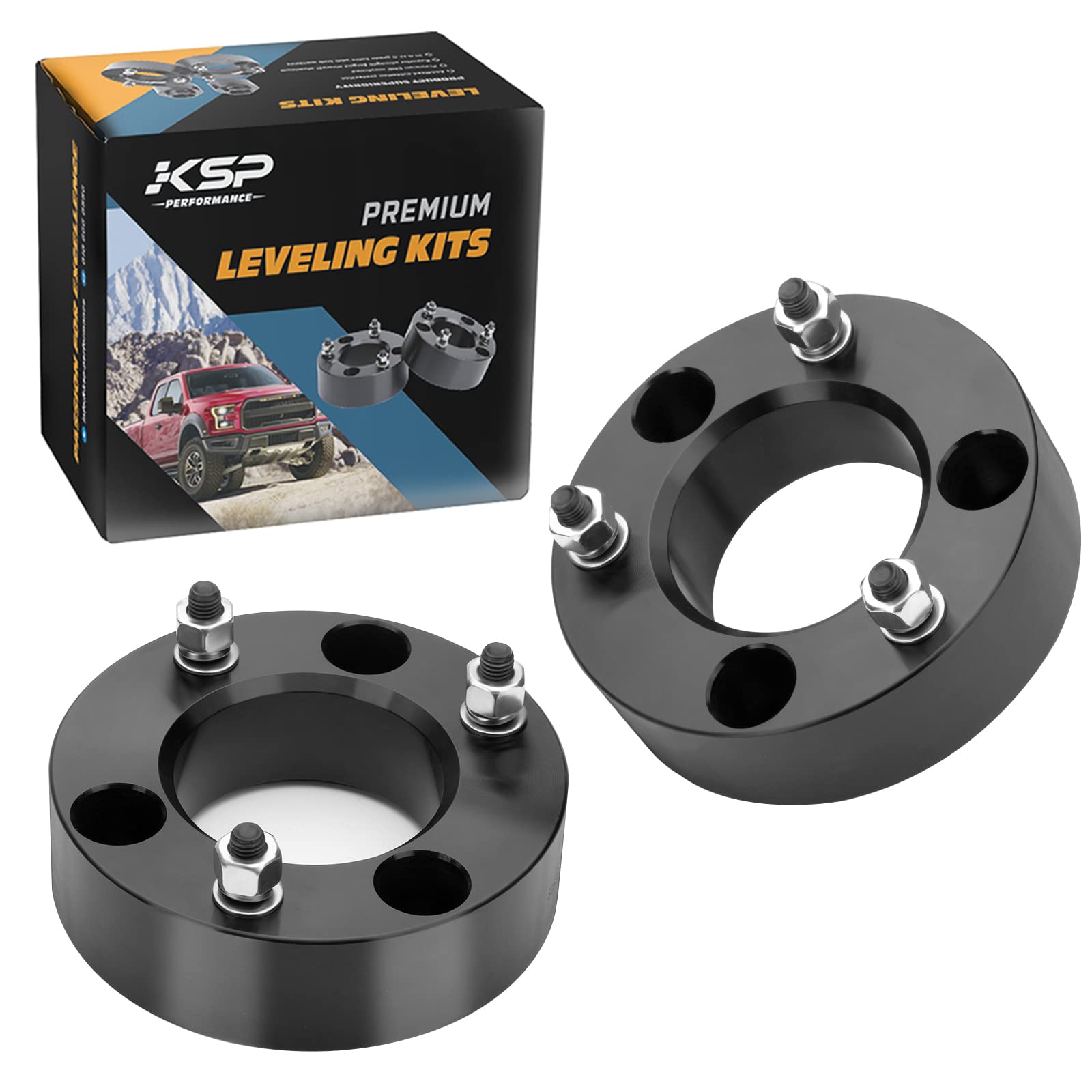Nivellierhebe-Set für Ford F150, KSP Nivellierset 2,5 Zoll Front Kit für 2004–2019 F150 Front Strebe Abstandshalter Heben Sie die Front Ihres F150 6,3 cm Stage 2.0 Nivellierhebe-Set für Ford F150, KSP Nivellierset 2,5 Zoll Front Kit für 2004–2019 F150 Front Strebe Abstandshalter Heben Sie die Front Ihres F150 6,3 cm Stage 2.0 von KSP PERFORMANCE