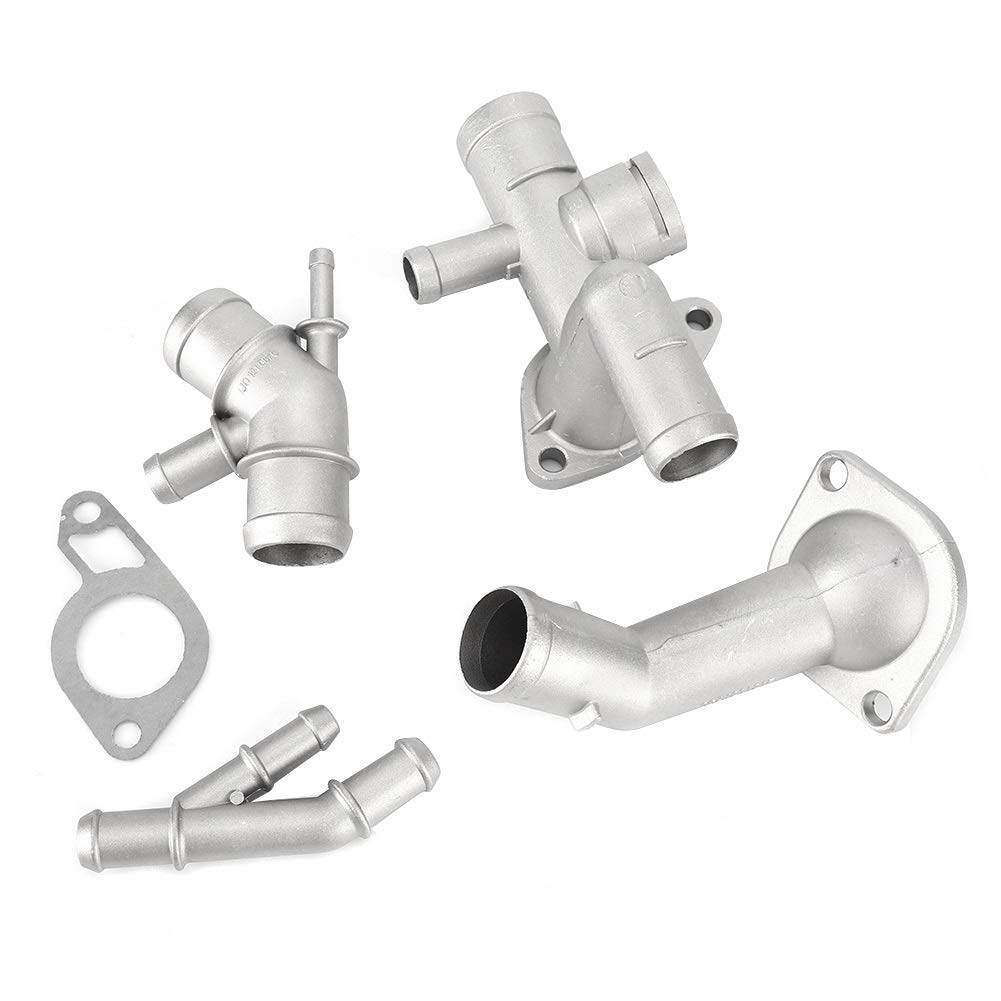 KSTE 1.8T, 4Pcs / Set Aluminium-Motorkühlschlauch Flange Kit Kompatibel mit Mk4 1.8T 2000-2005 06A121132A KSTE 1.8T, 4Pcs / Set Aluminium-Motorkühlschlauch Flange Kit Kompatibel mit Mk4 1.8T 2000-2005 06A121132A von KSTE