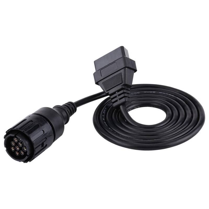 KSTE Motorrad-Adapter, 10 Pin auf 16 Pin OBD2 Diagnosekabel Stecker Adapter für ICOM-D Motorrad von KSTE