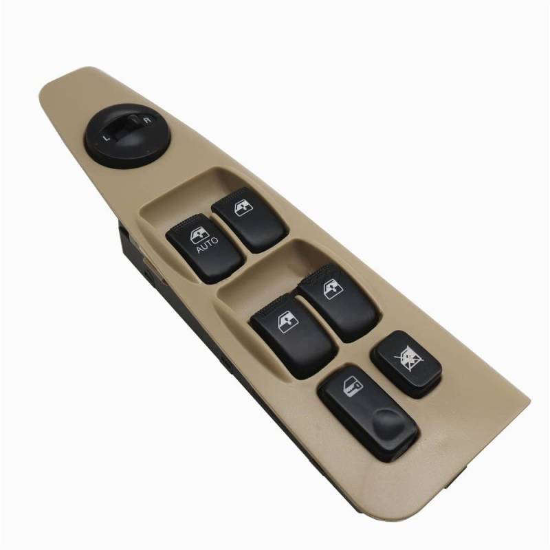 Auto Fenster Schalter FÜR K&ia Cerato Spectra 2005-2009 93570-2F200 935702F200 Elektrischer Hauptsteuerschalter Für Scheibenheber Der Linken Vordertür(Silber) von KTGVTPBHBW
