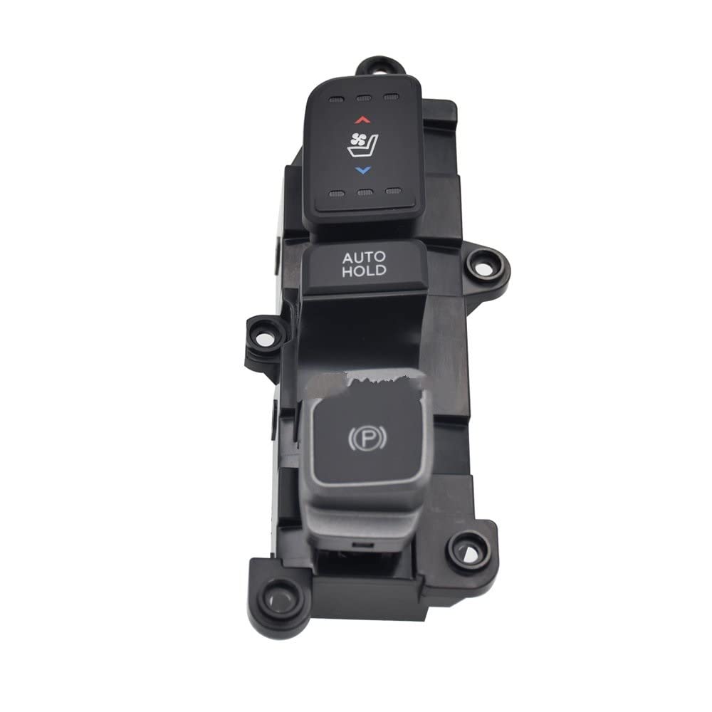 Auto Fenster Schalter Für H&yundai Santa Fe Sport XL 2017-2019 Auto Parts 93310-2W3154X Feststellbremse Sitzheizung Fensterheber Schalter(93310-2W200) von KTGVTPBHBW