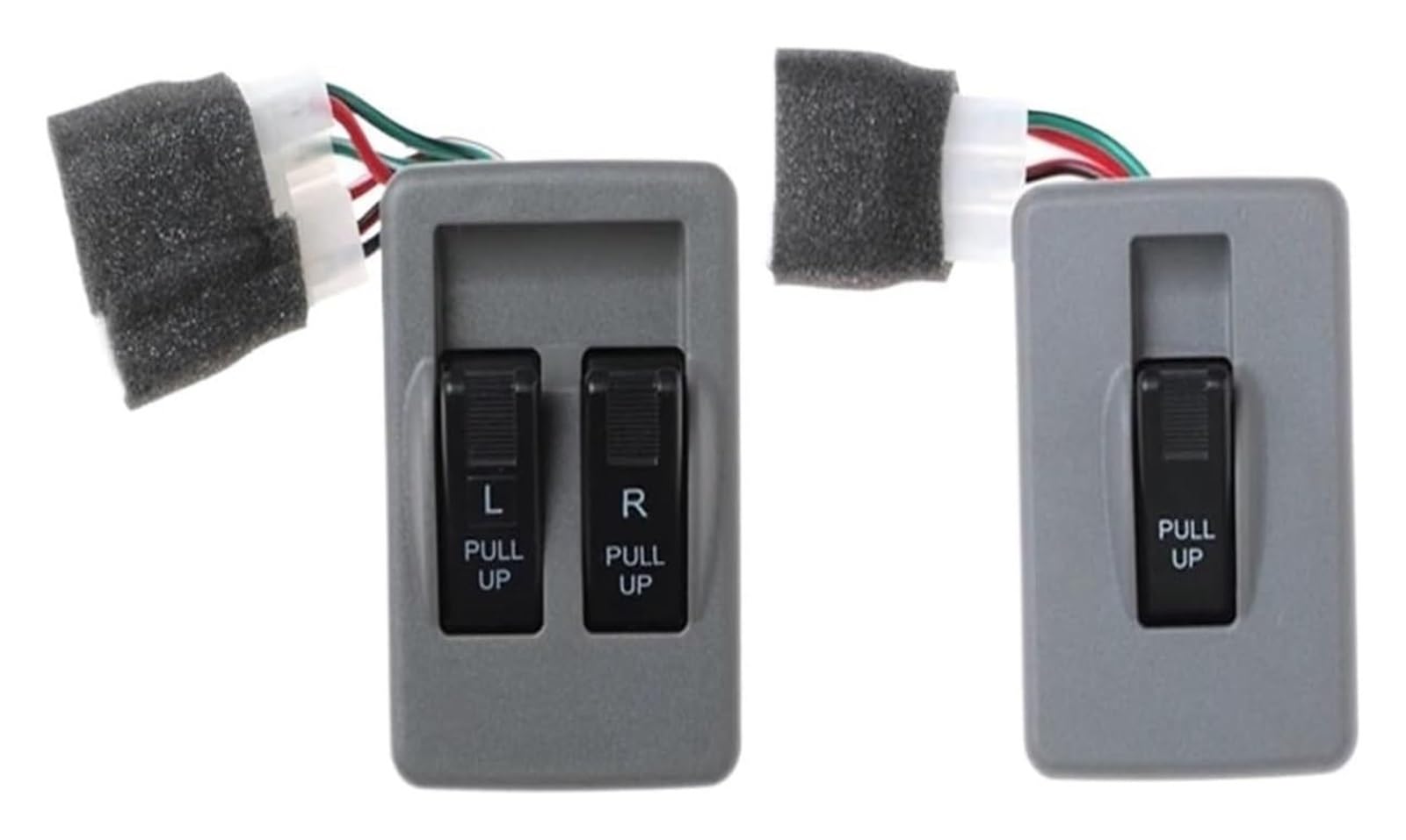 Auto Fenster Schalter Für Kia Für Stolz Vorne Links Righ Elektrische Fensterheber Control Schalter KK12B-66-350 KK12B-66-370(2 Pcs) von KTGVTPBHBW