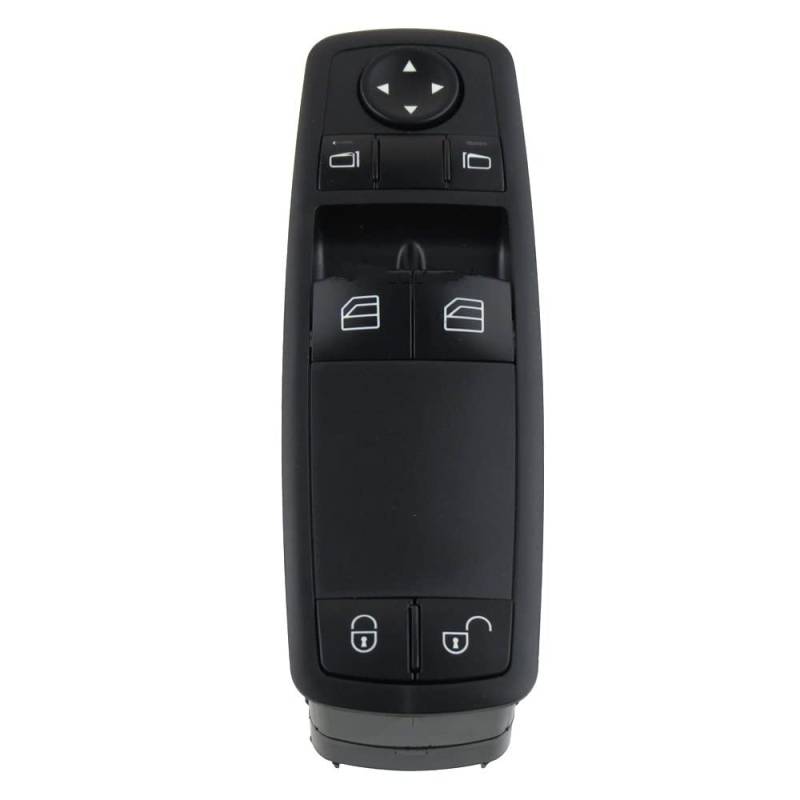 Auto Fenster Schalter Für M&ercedes B&enz Klasse A B W169 W245 A160 A180 B200 Hauptschalter Für Elektrische Fensterheber OEM A1698206410 A1698206510(Without floding) von KTGVTPBHBW