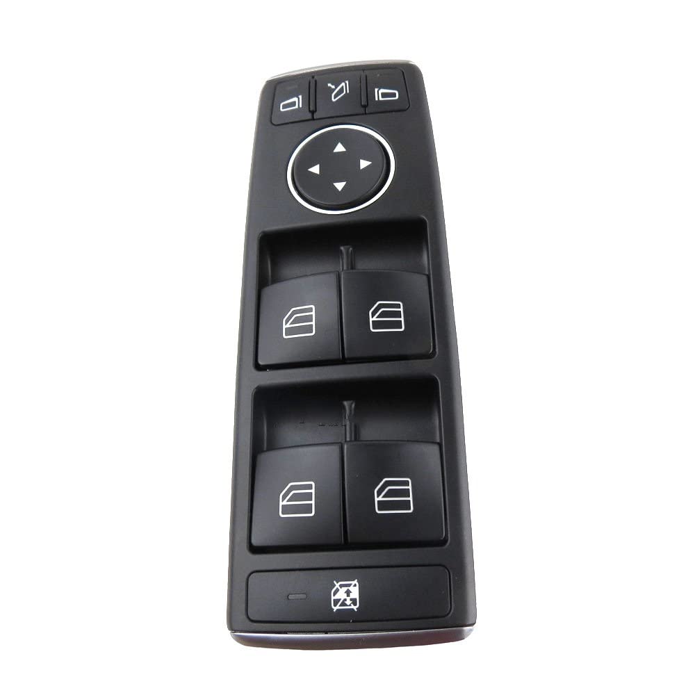 Auto Fenster Schalter Für M&ercedes-Benz B ML G GL GLA Klasse Coupe Car Styling Side Electric Power Master Fensterschalter Taste A1669054400 A1669054300(A1669054400) von KTGVTPBHBW
