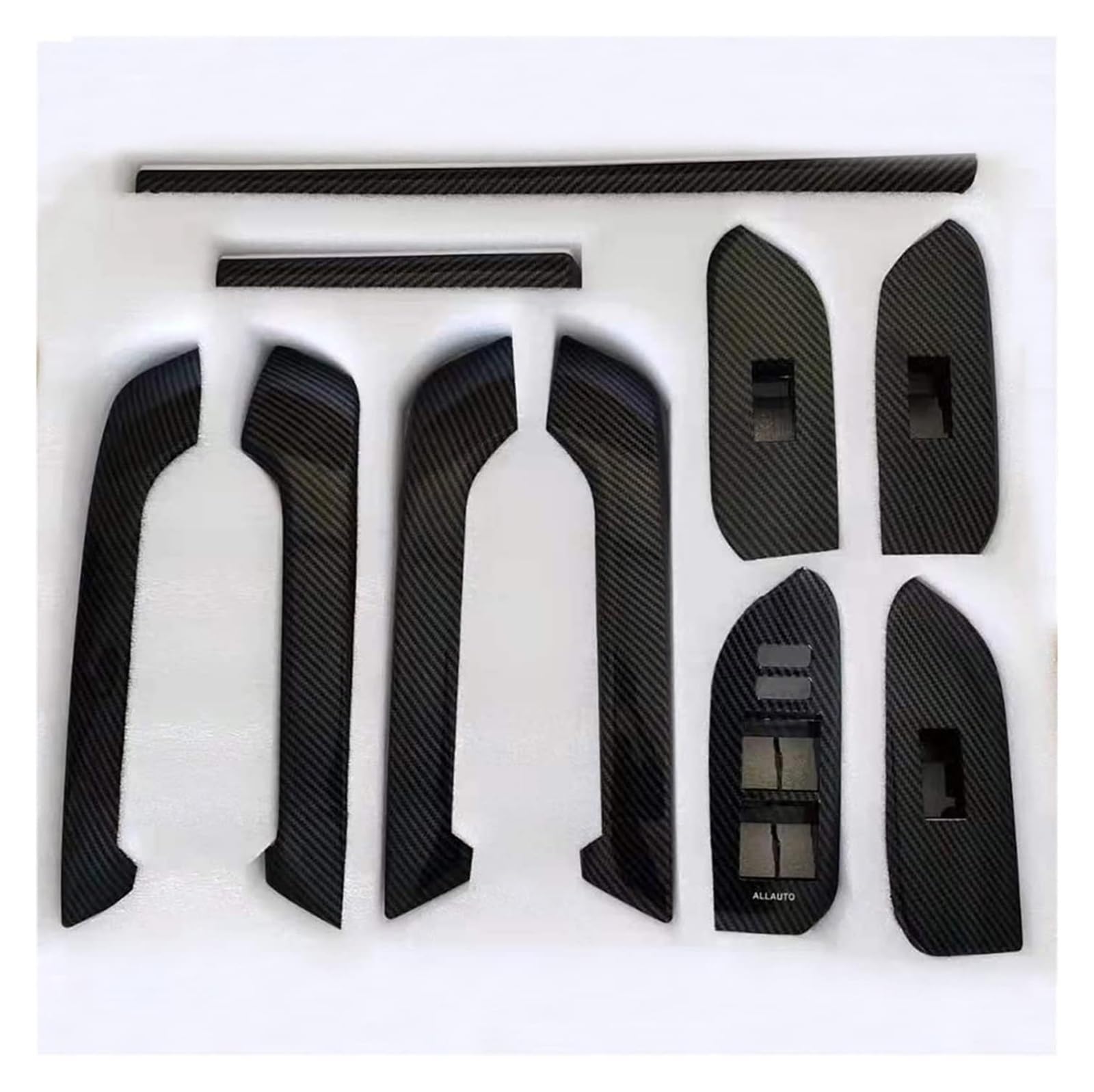 Auto Fenster Schalter Für T&oyota Für Land Cruiser Für Prado 150 Nonuiny Auto Innen Innen Tür Griff Armlehne Panel Dekorative Glas Schalter Taste(1) von KTGVTPBHBW