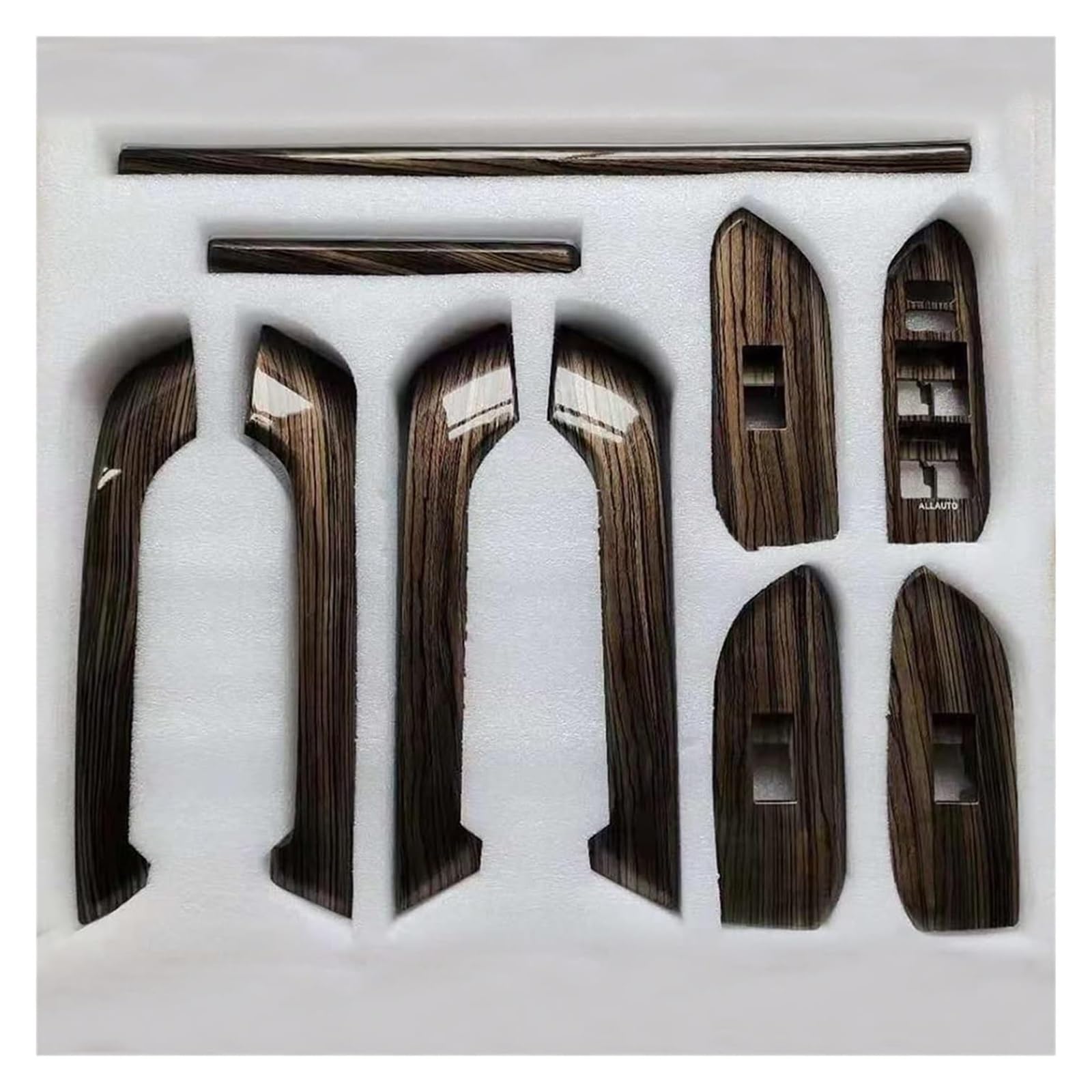 Auto Fenster Schalter Für T&oyota Für Land Cruiser Für Prado 150 Nonuiny Auto Innen Innen Tür Griff Armlehne Panel Dekorative Glas Schalter Taste(2) von KTGVTPBHBW