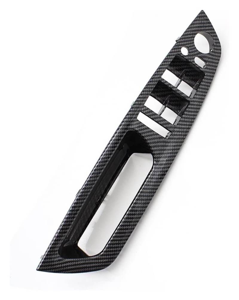 Auto Fenster Schalter Für X5 X6 E70 E71 E72 2007–2013 LHD RHD Fahrerseite Armlehne Fenster Schalter Panel Abdeckung Trim Auto Innentürgriffe(Front Left Carbon) von KTGVTPBHBW