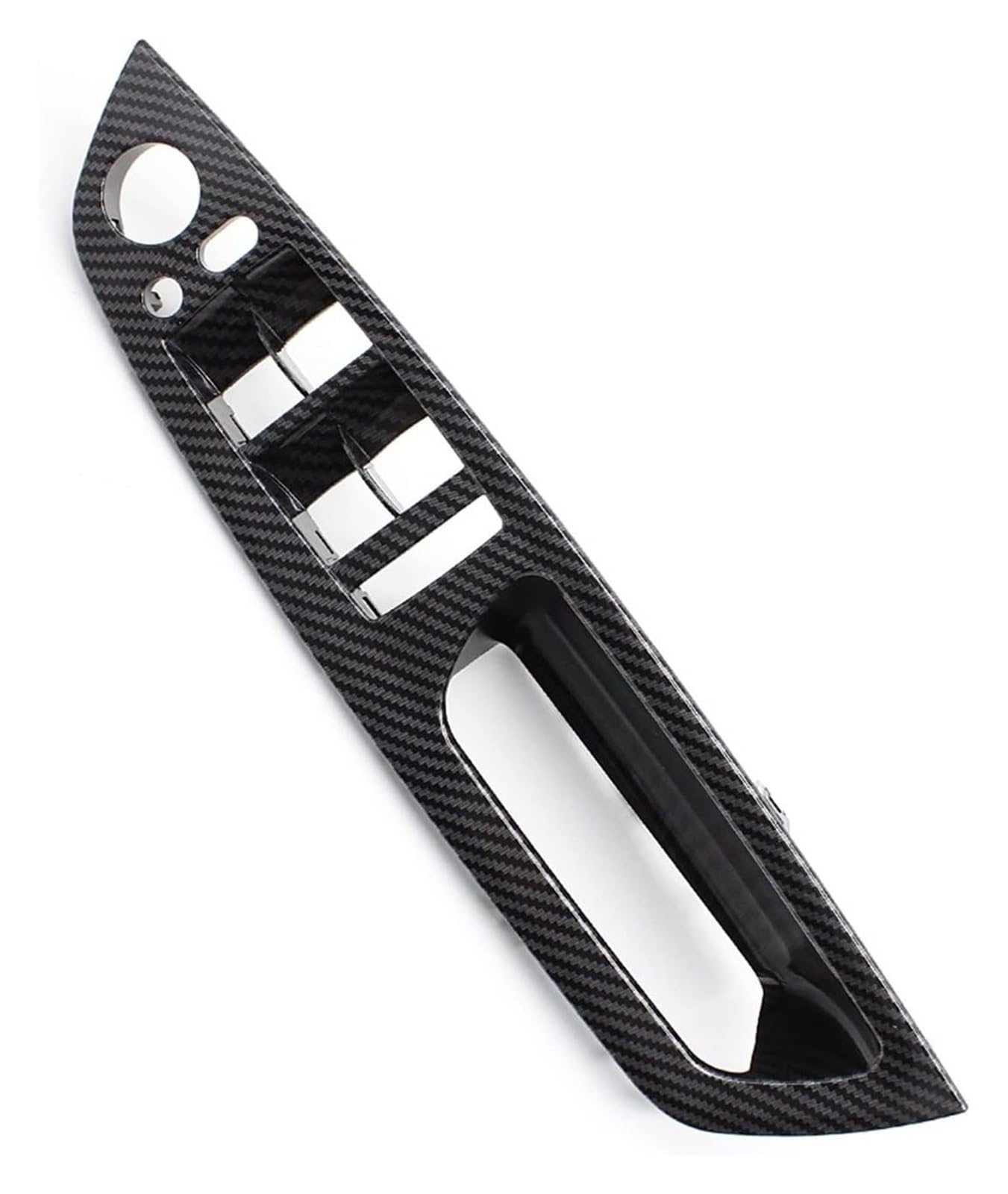 Auto Fenster Schalter Für X5 X6 E70 E71 E72 2007–2013 LHD RHD Fahrerseite Armlehne Fenster Schalter Panel Abdeckung Trim Auto Innentürgriffe(Front Right Carbon) von KTGVTPBHBW