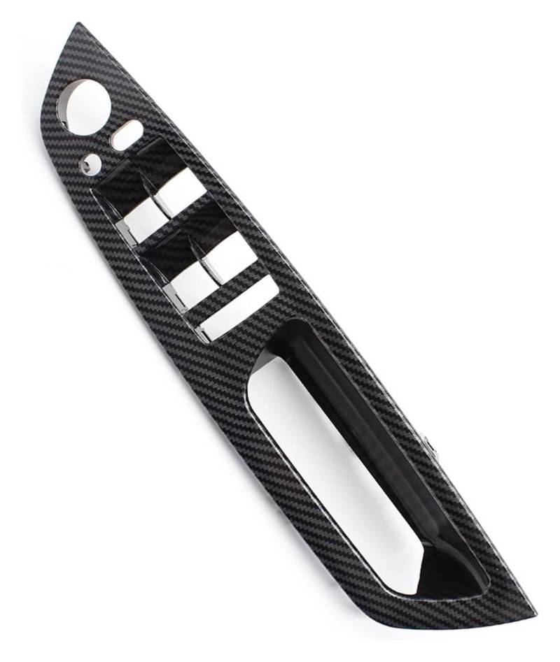 Auto Fenster Schalter Für X5 X6 E70 E71 E72 2007–2013 LHD RHD Fahrerseite Armlehne Fenster Schalter Panel Abdeckung Trim Auto Innentürgriffe(Front Right Carbon) von KTGVTPBHBW