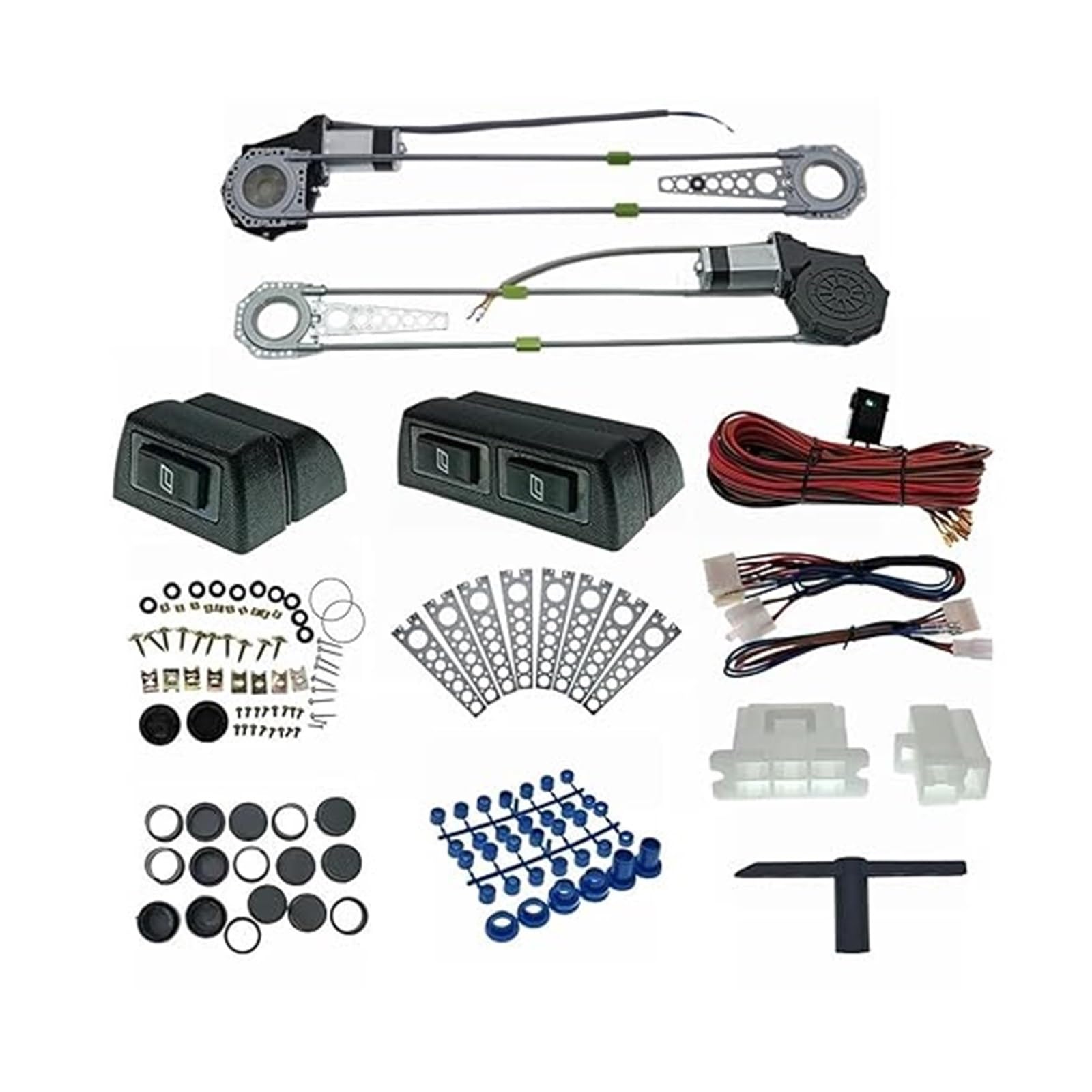 Fensterheber Mechanismus Teil Für Beispiel Für Mazda 2-Türer-Auto Elektrischer Fensterheber-Regler Umbau Roll-Up-Schalter-Set LKW SUV Auto 12 V Universal Fensterheber Mechanismus Teil Für Beispiel Für Mazda 2-Türer-Auto Elektrischer Fensterheber-Regler Umbau Roll-Up-Schalter-Set LKW SUV Auto 12 V Universal von KTGVTPBHBW