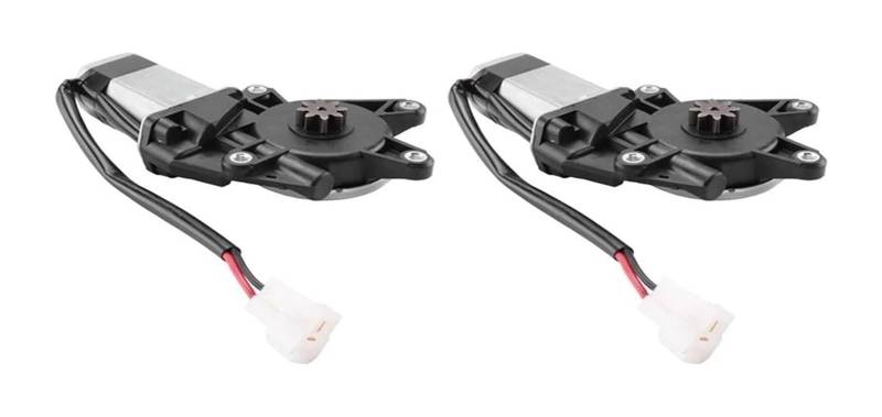 Fensterheber Mechanismus Teil Für Elektroauto 2X 8-Gang Fensterhebermotor Linke Seite Elektroauto Fensterheber Glashebemotor von KTGVTPBHBW