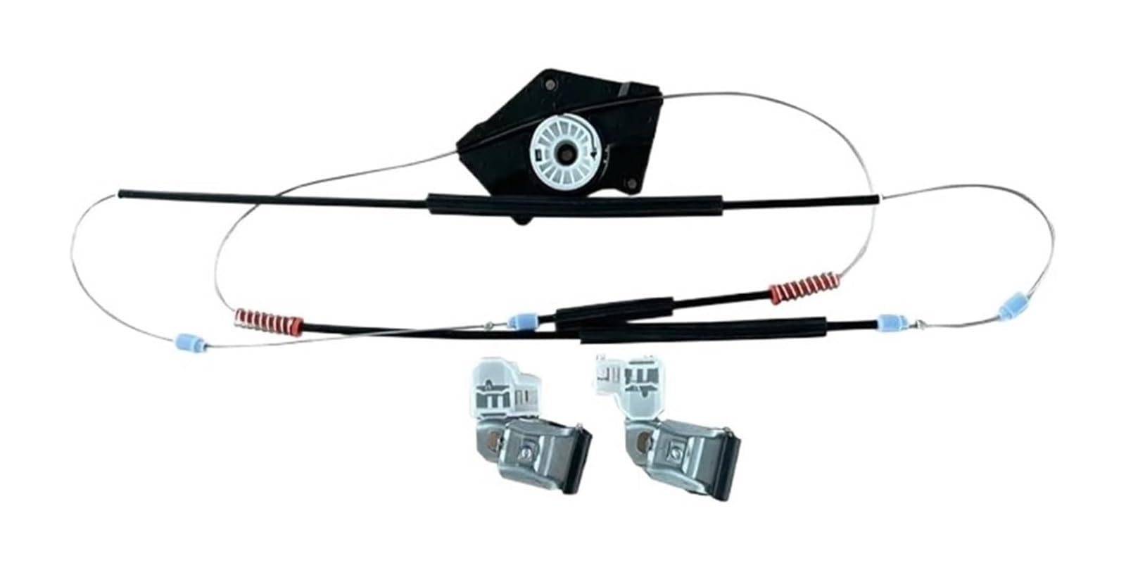 Fensterheber Mechanismus Teil Für VW Für p&assat (3B) 96-05 VORNE Links UND RECHTS 3B1837461 3B1837462 Auto Fensterheber Kit FENSTERHEBER REPARATURSATZ(Front Left Clips) von KTGVTPBHBW