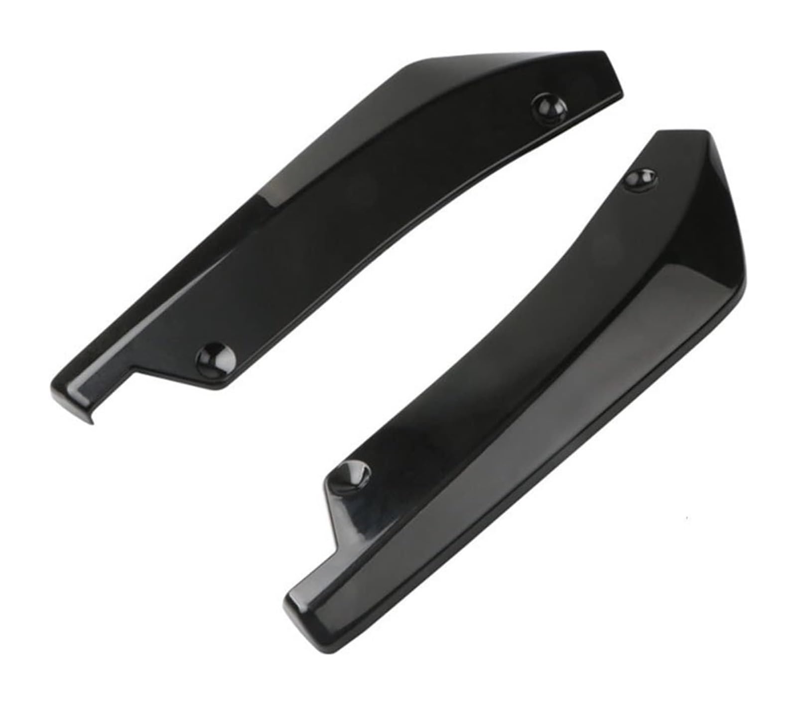 Heckscheibenspoiler Auto Vorne Hinten Stoßstange Streifen Lippe Universal Spoiler Diffusor Splitter Schutz Carbon Fiber Winglets Seite Rock Verlängerung(Rear right) von KTGVTPBHBW