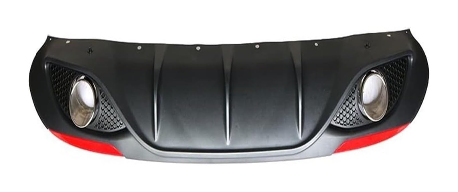 Heckscheibenspoiler Für A&lfa Für Romeo Für Giulia Limousine 4 Tür 2016 2017 Auto Hinten Bumnper Diffusor Lip Spoiler Mit Auspuff(With reflectors) von KTGVTPBHBW