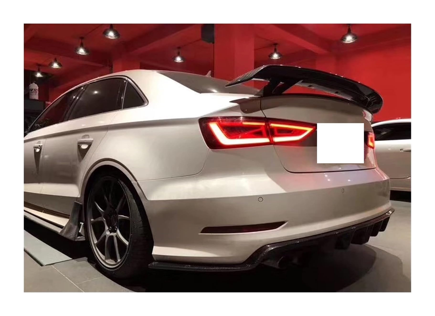 Heckscheibenspoiler Für A3 S3 Limousine 2014–2018 Kohlefaser-Textur Heckspoiler GT-Stil Heckflügel Autozubehör Heckscheibenspoiler Für A3 S3 Limousine 2014–2018 Kohlefaser-Textur Heckspoiler GT-Stil Heckflügel Autozubehör von KTGVTPBHBW