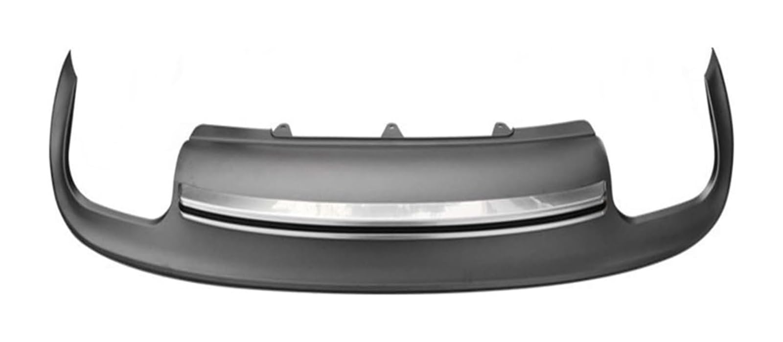 Heckscheibenspoiler Für A5 B8 2012 2013 2014 2015 2016 4-türig/2-türig Heckstoßstange Diffusor Lippenspoiler Schwanz Diffuse Auspuffrohrspitze(Grey for 2-door) von KTGVTPBHBW