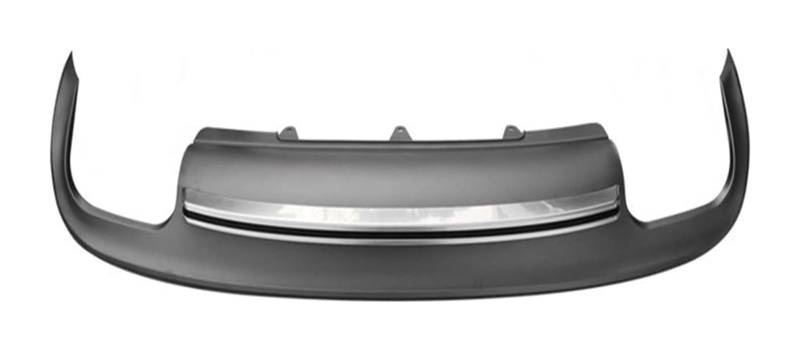Heckscheibenspoiler Für A5 B8 2012 2013 2014 2015 2016 4-türig/2-türig Heckstoßstange Diffusor Lippenspoiler Schwanz Diffuse Auspuffrohrspitze(Grey for 2-door) von KTGVTPBHBW