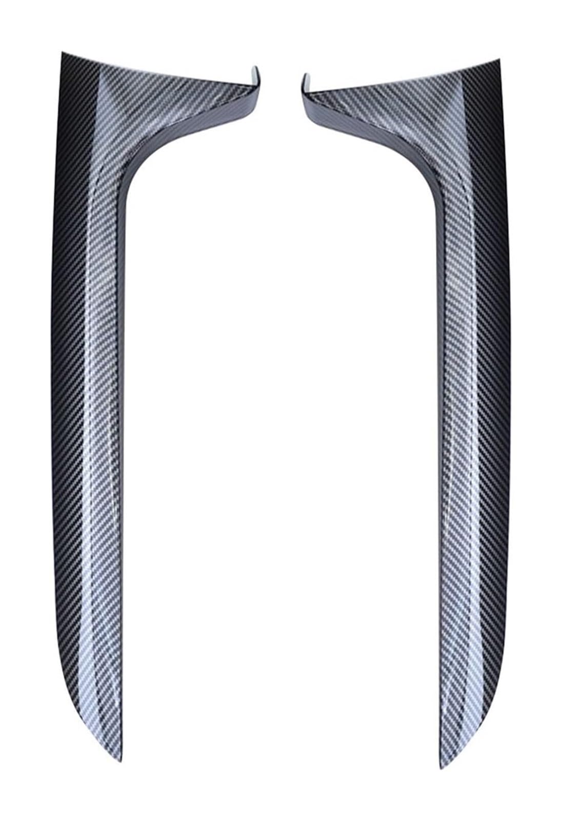 Heckscheibenspoiler Für A6 C7 Für Avant Für Allroad TDI Für Quattro 2012-2018 2PCS Auto Heckscheibe Splitter Seite Spoiler Trim Aufkleber(Carbon texture) von KTGVTPBHBW