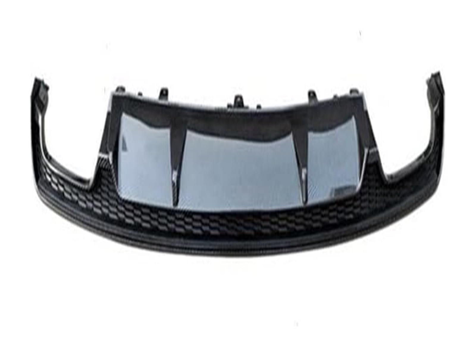 Heckscheibenspoiler Für A7 Für S Line 2016 2017 2018 Auto Heckstoßstange Haifischflosse Spoiler Lippe Diffusor Stoßstangenschutz(Carbon pattern) von KTGVTPBHBW