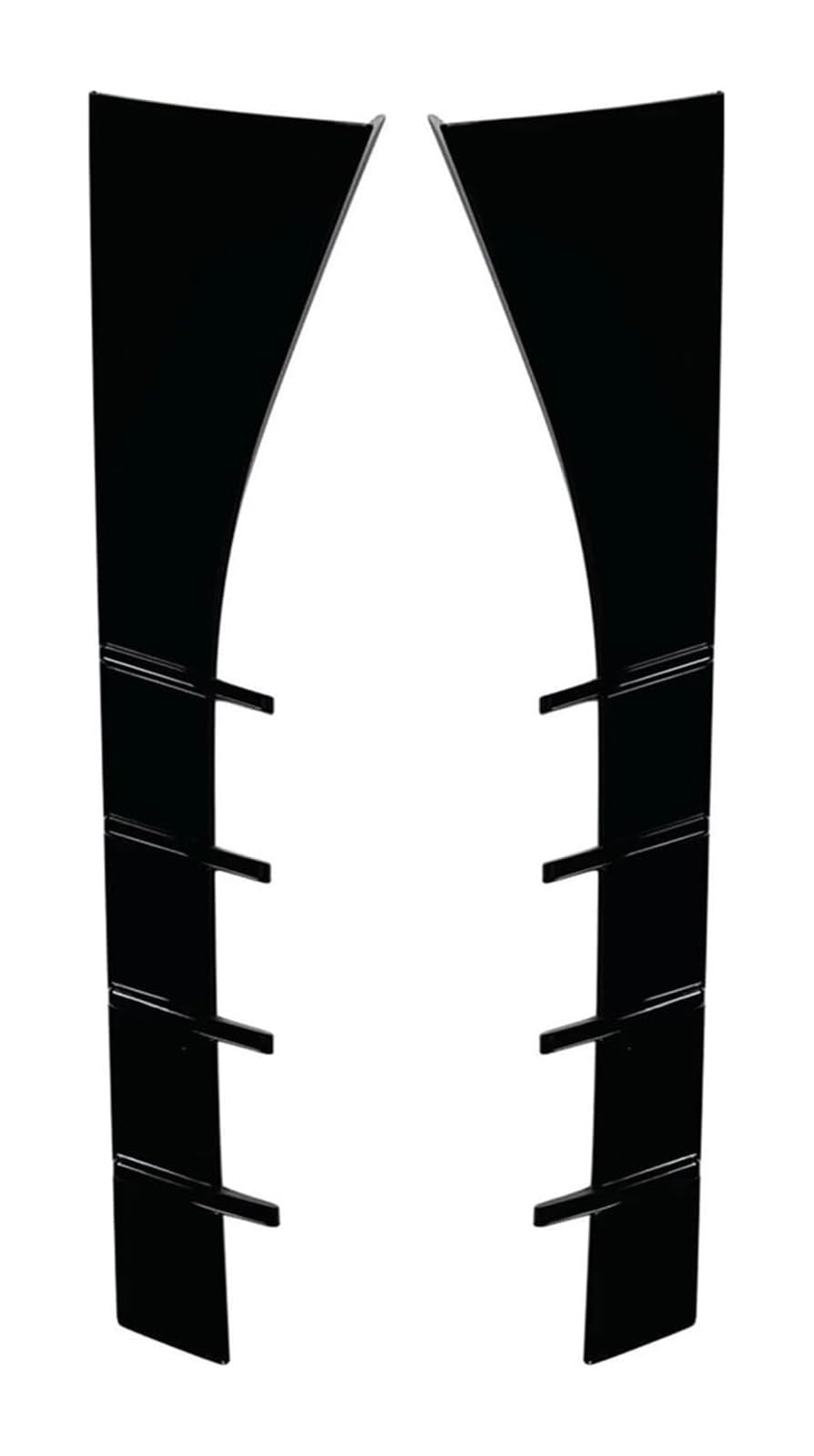 Heckscheibenspoiler Für B&MW 3er G21 2019–2024 Auto-Heckspoiler Wagon Touring Heckscheibe Seitenspoiler Lippenflügel Hecksplitter-Verkleidung(Schwarz) von KTGVTPBHBW