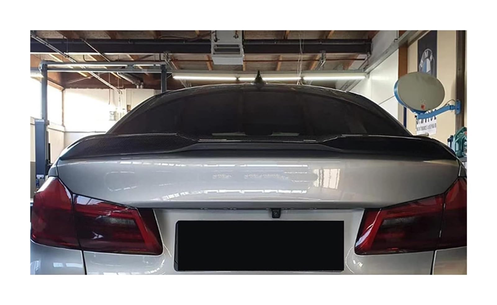 Heckscheibenspoiler Für B&MW 5 Series G30 520i 528i 530i 550i 518d 520d 525d 530d M5 2017-2021 CS Style Heckflügel Heckspoiler(Carbon fiber A) von KTGVTPBHBW