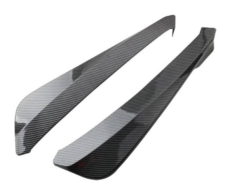 Heckscheibenspoiler Für B&MW E90 E92 2 Stück Auto Heckstoßstange Lip Diffusor Splitter Universal Spoiler Kratzschutz Auto Heckspoiler(Rear right) von KTGVTPBHBW