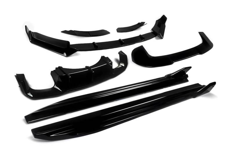 Heckscheibenspoiler Für B&MW Für X5M Für F85 2014–2018 Glänzend Schwarz Frontspoilerlippe Heckdiffusor Heckflosse Heckflügel Body-Kit von KTGVTPBHBW