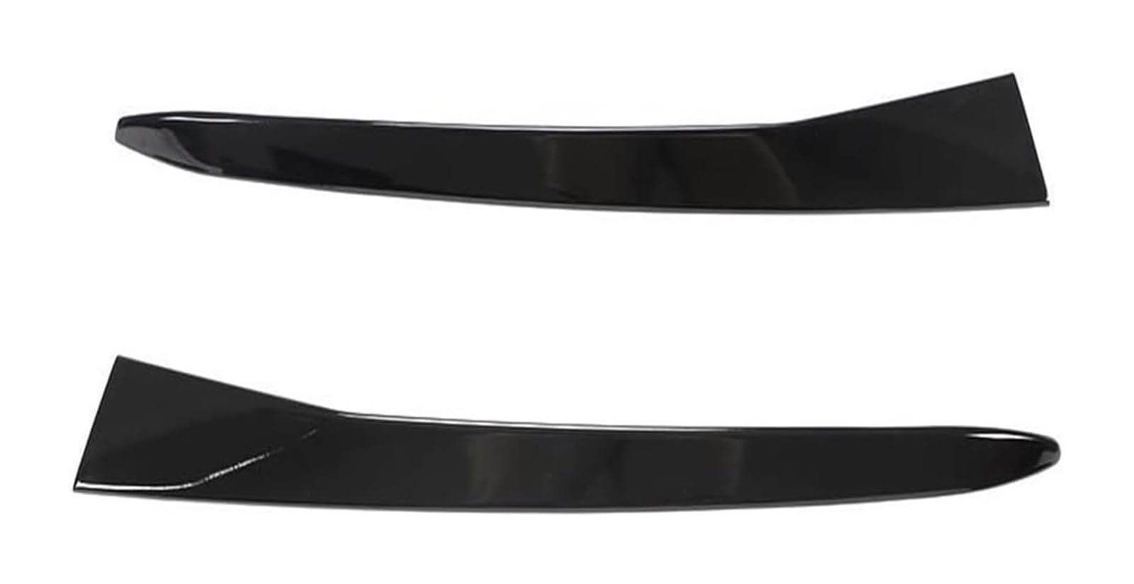 Heckscheibenspoiler Für B&MW X4 G02 2019 2020 Auto Hinten Dach Spoiler Flügel Seite Aufkleber Trim Abdeckung Zurück Hinten Fenster Dekoration(Glossy Black) von KTGVTPBHBW