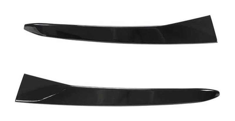 Heckscheibenspoiler Für B&MW X4 G02 2019 2020 Auto Hinten Dach Spoiler Flügel Seite Aufkleber Trim Abdeckung Zurück Hinten Fenster Dekoration(Glossy Black) von KTGVTPBHBW