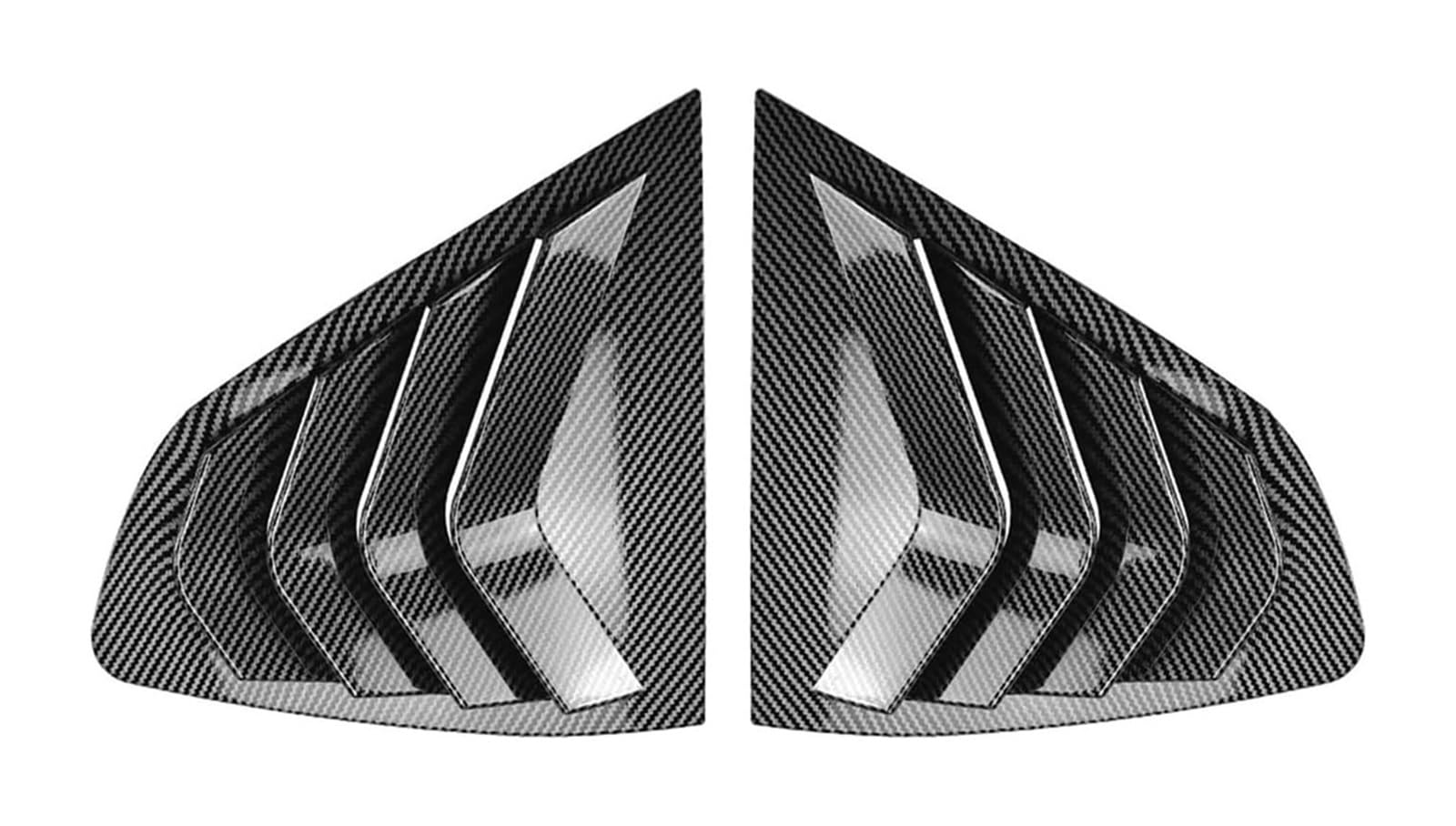Heckscheibenspoiler Für B&MW X4 G02 M40i 2018-2021 Auto Heckspoiler Heckscheibenjalousie Blende Heckscheibenabdeckung Sonnenschutz(Carbon Fiber Look) von KTGVTPBHBW