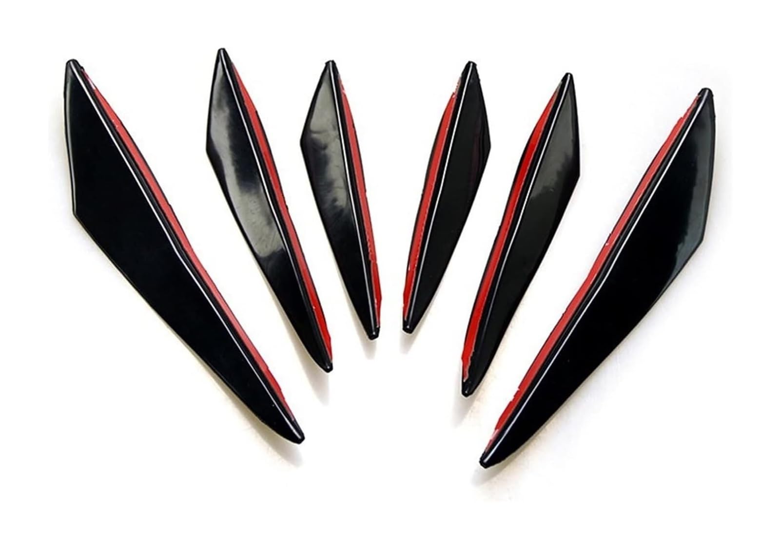 Heckscheibenspoiler Für C6 R8 A1 A3 Q3 A4 A5 Q5 A6 S6 A7 B6 B7 B8 8P 8V 8L TT RS Auto Styling Frontstoßstange Lip Fin Splitter Spoiler(Rear right) von KTGVTPBHBW